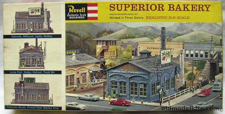 Revell HO Superior Bakery, T9037-398 plastic model kit